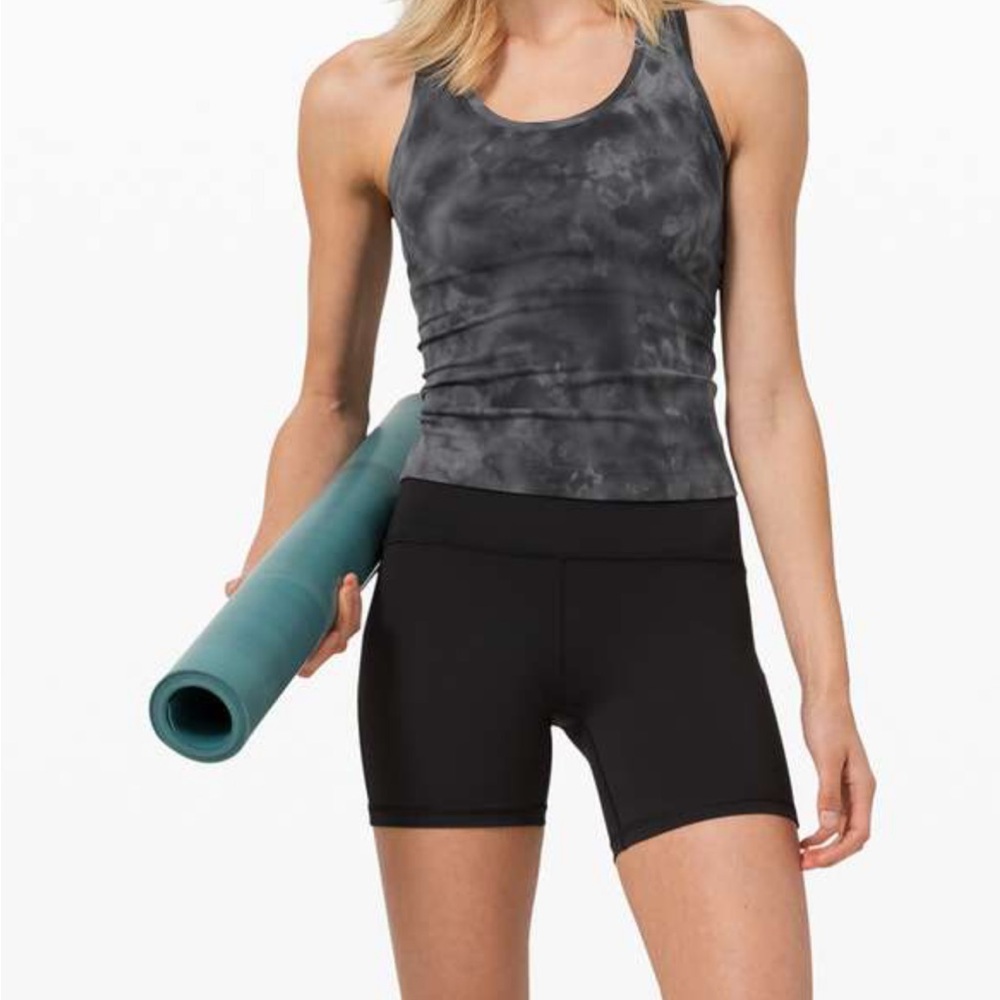 Lululemon racer back tank in Graphite Grey. Size 4.